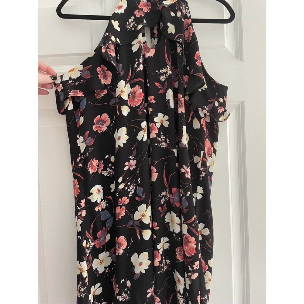 Floral Halter Top Dress